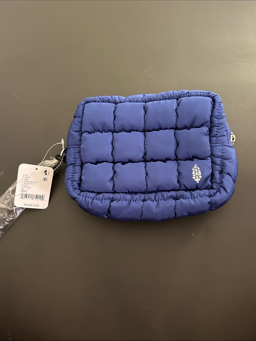 FP Movement by Free People Quilted Mini Case in Navy Blue